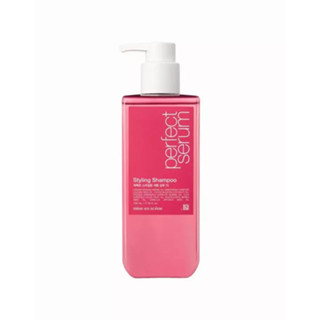 MISEENSCENE Perfect Serum Styling Shampoo 530ml. มิส ออง แซน แชมพู สูตรเซรั่ม สำหรับผมดัดลอน และโดนความร้อน