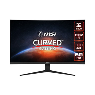 จอ คอมพิวเตอร์ GAMING MONITOR MSI รุ่น G321CUV Curved 4K(UHD) VA Panel 31.5 60HZ WARRANTY 3Y