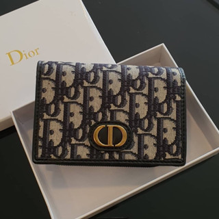 CD JACQUARD SHORT WALLET