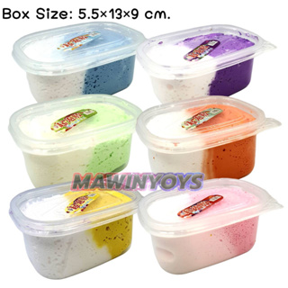 ดินเบา สองสี ทู อิน วัน 6 แบบ H: 5.5 cm. (ขายสุ่มดินเบา 1 สี) mawintoys