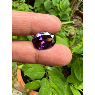 Cz oval 13x18mm Amethyst 1 pieces