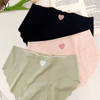 YOYO กางเกงใน กางเกงผู้หญิง น่ารักใส่สบาย ผ้านิ่ม แต่งขอบหยั…