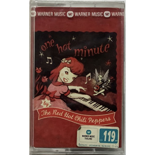 Cassette Tape เทปคาสเซ็ตเพลง Red Hot Chili Peppers อัลบั้ม One Hot Minute ลิขสิทธิ์ ซีล