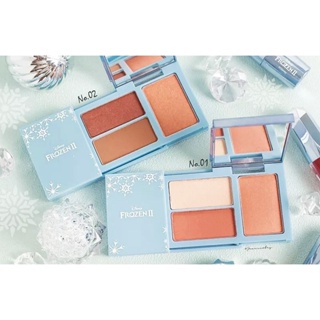 Ustar Snow It All Eye &amp; Cheek Palette ควีนพาเลตต์อายแชโดว์และบลัชออน  รวมหมดในหนึ่งเดียว