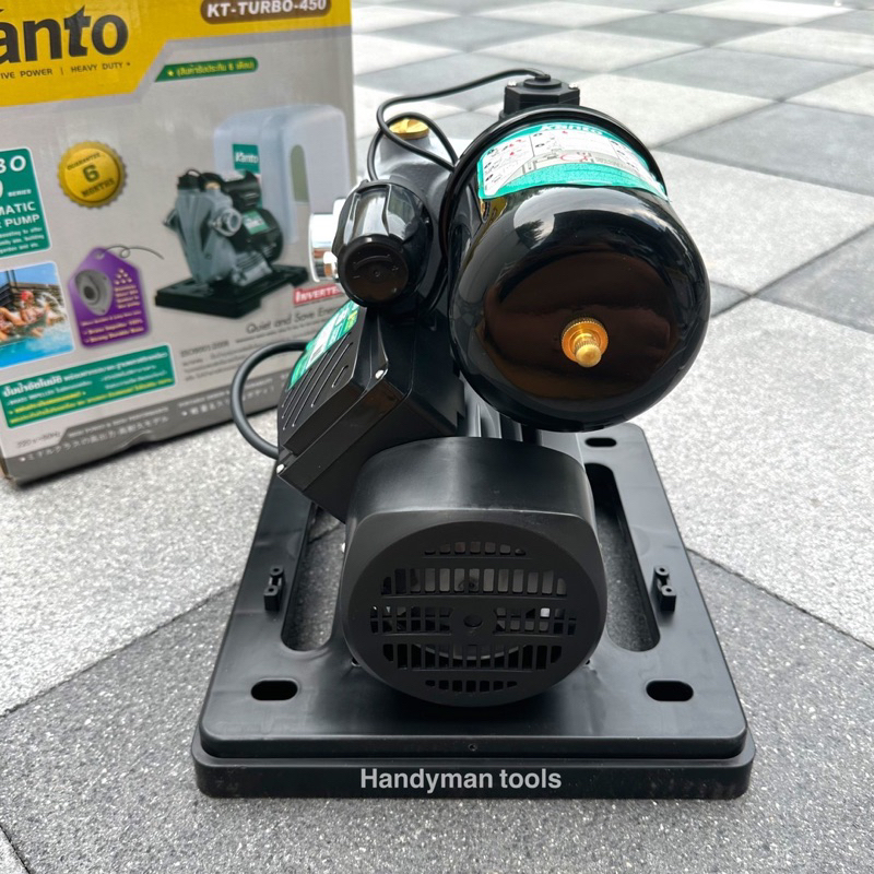 KANTO ปั๊มน้ำ ปั้มน้ำอัตโนมัติ รุ่น KT-TURBO-450 450W รูปที่ 6