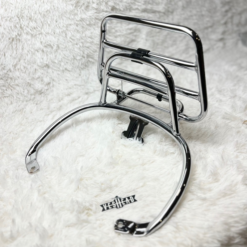 ตะแกรงหลัง พับได้ สำหรับ Vespa นิวเวสป้า ทุกรุ่น Sprint / Primavera / LX125 / S125 / LX150 / S150 / GTS / GTV
