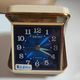 นาฬิกาไขลาน นาฬิกาญี่ปุ่น Vintage Seiko ปลุกได้ เดินดี มือสองสภาพสวย