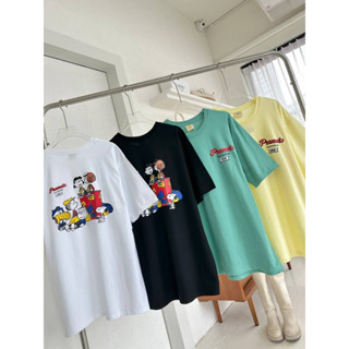 พร้อมส่ง🌻เสื้อยืดโอเวอร์ไซส์ ลาย Peanuts🧡