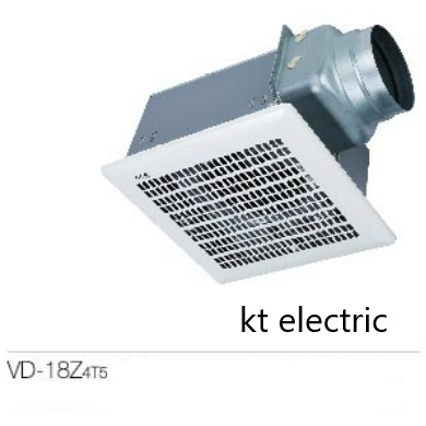 MITSUBISHI VD-18 VD-20 VD-20ZP VD-23 VD-23ZP VD-23ZPP พัดลมระบายอากาศ แบบต่อท่อฝังฝ้า ใบพัด 7 นิ้ว 8