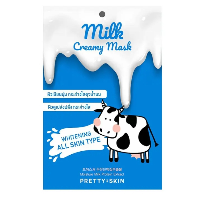 Pretty skin Milk Creamy mask