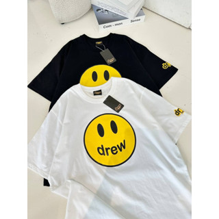 พร้อมส่ง🌻เสื้อยืดOversize ลายDrewอมยิ้ม😊