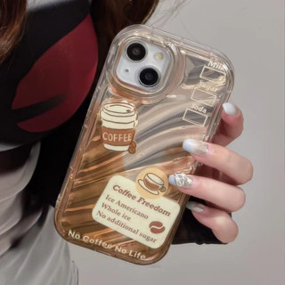 🎁ส่งของขวัญ🎁เคสไอโฟน 11 13 12 Pro Max Ins กาแฟ เคส for ไอโฟน14 pro max soft case Iphone