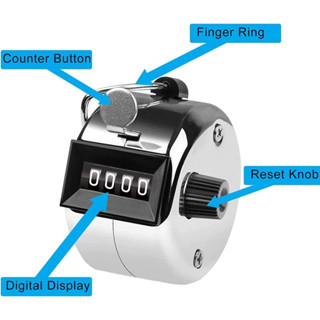 Hand tally counter ตัวกดนับจำนวนคำนวณรอบ