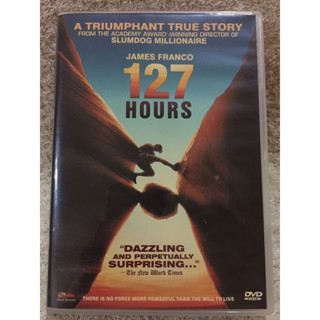 DVD 127 HOURS.ดีวีดี 127 ชั่วโมง ( Language English/Sub Thai/English).(แนวดราม่าระทึกขวัญจากเรื่องจริง)