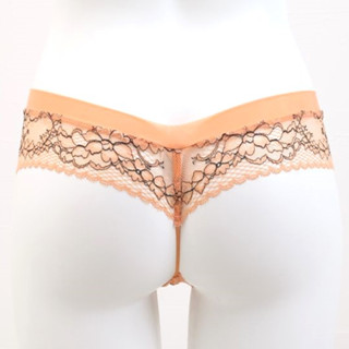 Annebra กางเกงใน ทรงตอง ผ้าลูกไม้ Thong Panty รุ่น AU3-731 สีส้ม, สีเขียว