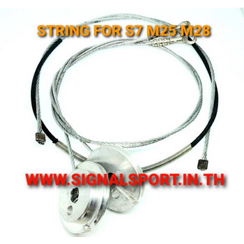 STRING พร้อมลูกรอก  เหมาะสำหรับ หน้าไม้S7-M25  1 ชุด (สำหรับลูกค้าที่ซื้อหน้าไม้จากที่ร้าน ติดต่อทาง