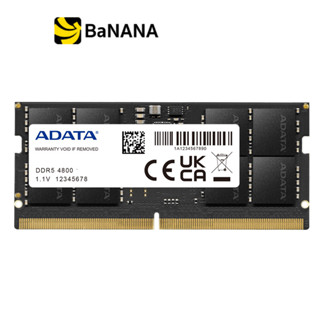 แรมโน้ตบุ๊ค ADATA Ram Notebook DDR5 32GB/4800MHz.CL40 SO-DIMM by Banana IT