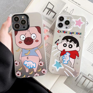 🎁ส่งของขวัญ🎁เคสไอโฟน 11 13 12 Pro Max เครยอนชินจัง เคส for ไอโฟน14 pro max soft case Iphone