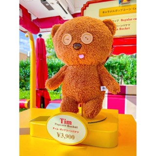 หายากมาก 🐻 USJ Minions Tim Popcorn bucket Teddy bear Universal Studios Japan 2022 🐻 ถังป๊อปคอร์น หมีทิม มินเนี่ยน น่ารัก