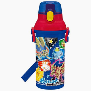 พร้อมส่งในไทย ราคาถูกมาก กระติกน้ำเด็ก แบบยกดื่ม Pokemon 480 ml PSB5SAN for skater made in Japan ของแท้ นำเข้าจากญี่ปุ่น