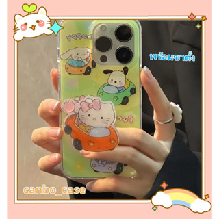 🎁ส่งของขวัญ🎁เคสไอโฟน สำหรับ 11 14 for iPhone Case 13 12 Pro Max น่ารัก แฟชั่น พร้อมขาตั้ง กันกระแทก เคสนิ่ม เคสโทรศัพท์