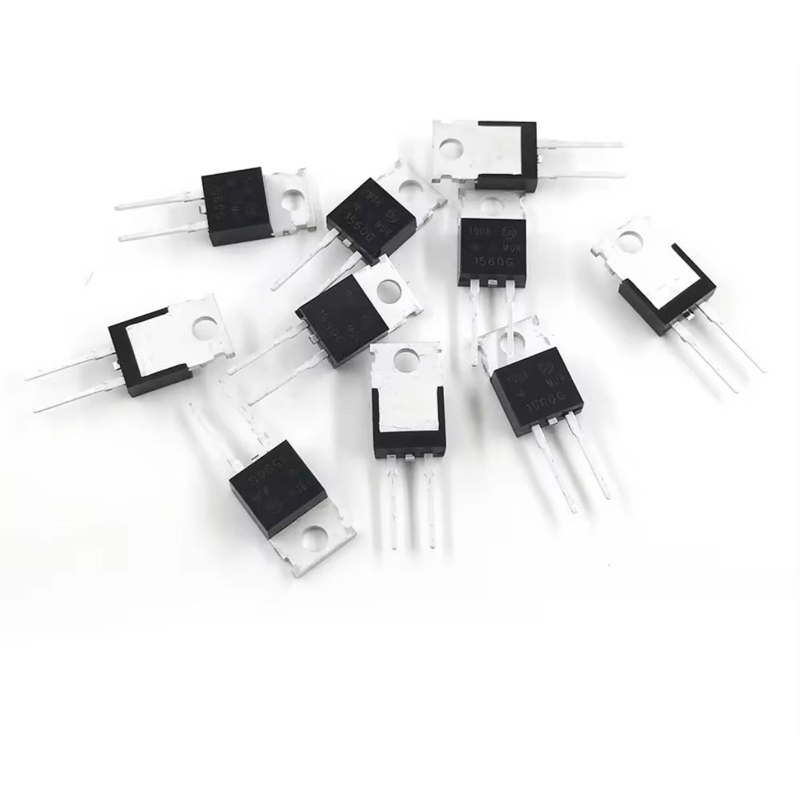 ✅Mur1560 to220 MUR1560FAST RECOVERY DIODE, 15A, 600V, TO-220A   ✅ ราคา ถูกที่สุด ดีลบีเคเค แกลเลอรีภาพที่ 2