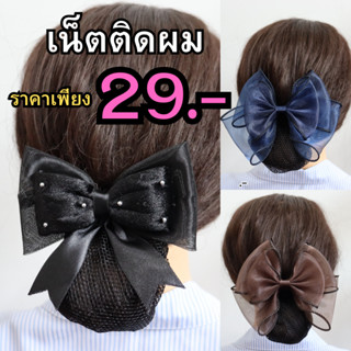 เน็ตติดผม ราคาเพียง 29 บาท เน็ตติดผมขนาดเล็ก