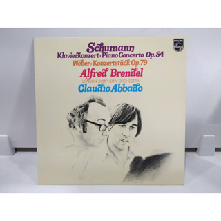 1LP Vinyl Records แผ่นเสียงไวนิล  Schumann Klavierkonzert Piano Concerto Op.54  (J22D292)