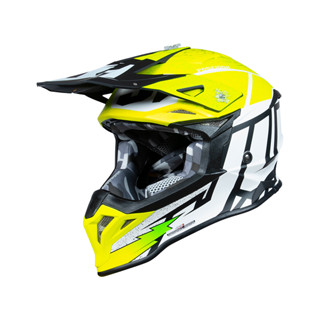 JUST1 J39 POSEIDON FLUO YELLOW BLACK WHITE MATT