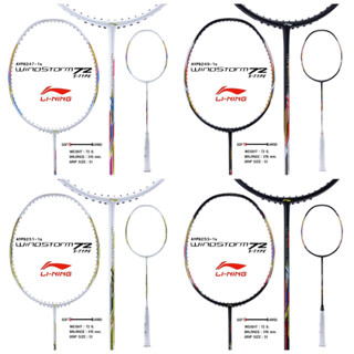 ไม้แบดมินตัน LI NING BADMINTON RACKET - WINDSTORM 72 S ฟรีเอ็น+กริป+ซอง+ประกัน+ขึ้นเอ็น