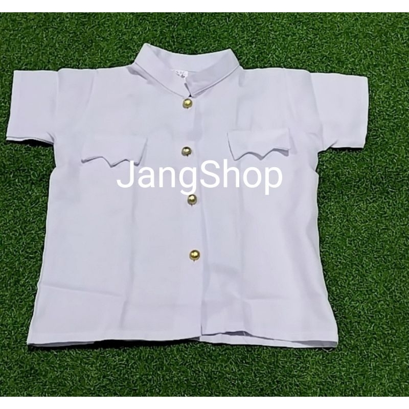 เสื้อราชปะแตนเด็ก เสื้อราชปะแตนแขนสั้น น้อง3-14ปี พร้อมส่ง เสื้อราชปะแรนแขนสั้น