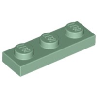 (1ชิ้น) LEGO Part 3623 BRICK Plate 1 x 3