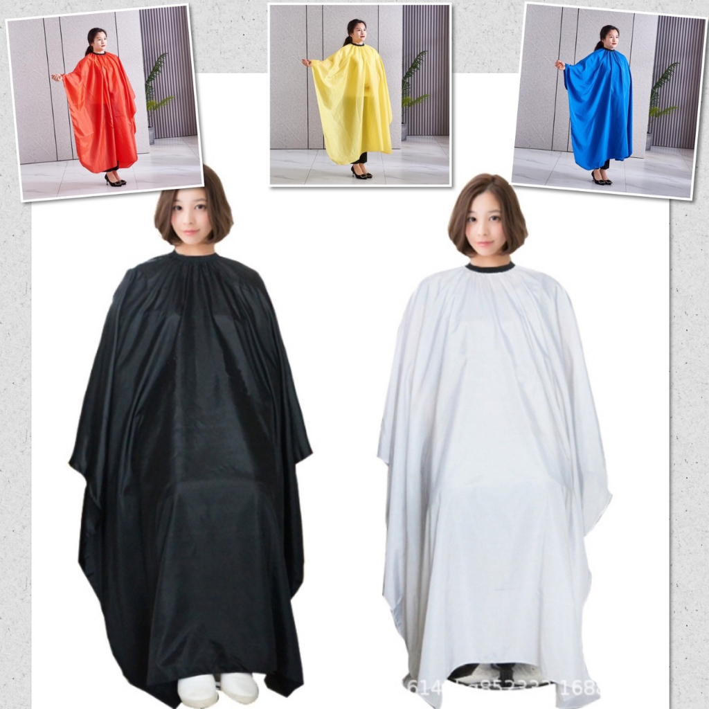 ผ้าคลุมตัดผม เต็มตัว ที่รองตัดผม ผ้ารองตัดผม เสื้อคลุมตัดผม ชุดคลุมย้อมผม
