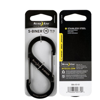 Nite Ize พวงกุญแจ รุ่น S-BINER® #4 Stainless