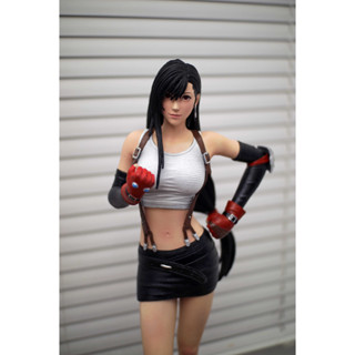 [โมเดลไม่ทำสี] Tifa Lockhart Final Fantasy VII Fanart Statue 3D printing model