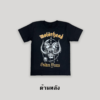 เสื้อยืดแขนสั้นวงร็อค (Motörhead)