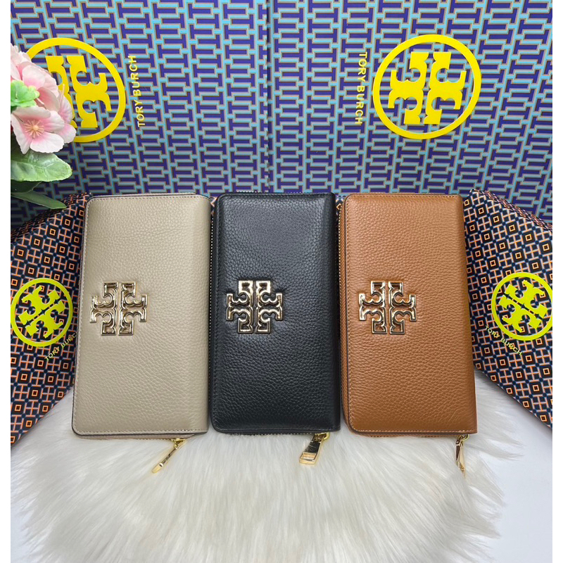 กระเป๋าตังค์ใบยาว ตรงปก New ขนาด 19cm. ใส่บัตร ใส่แบงค์ ใส่เหรียญ งานเกรด : Hi-end งานสวยมาก