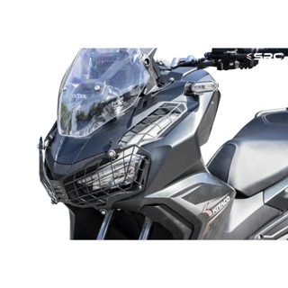 [SRC]การ์ดไฟหน้าสำหรับ ใส่ได้ HONDA ADV 150 - 160  / HEAD LIGHT GUARD FOR HONDA ADV 150 - 160 / BLACK COLOR