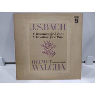 1LP Vinyl Records แผ่นเสียงไวนิล J.S.BACH 15 Inventions for 2-Parts   (E2A62)