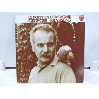 1LP Vinyl Records แผ่นเสียงไวนิล  LE POETE EN GEORGES COMPAGNIE BRASSENS   (E2A56)