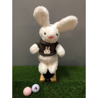 Golf Head Cover For Hybrid "Rabbit"white