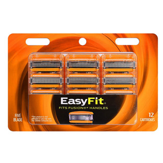 Personna : PSN18080F* ใบมีดโกน Personna EasyFit Fusion5 Razor Blade Refills 12 Count