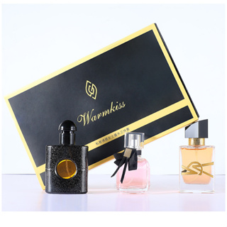 🎁สินค้ามาใหม่จร้า🎁WARMKISS Reverse Paris Perfume เซตน้ำหอมผู้หญิ่ง အမျိုးသမီးများအတွက် black coffee ရေမွှေး 30ml*3