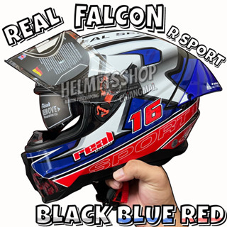 REAL FALCON R SPORT BLACK BLUE RED