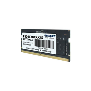 แรมโน้ตบุ๊ค Patriot 16GB Signature Line DDR5 5600MHz CL46 SODIMM (1x16GB)(PSD516G560081S)