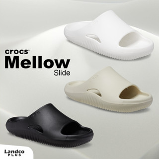 Crocs Collection รองเท้าแตะ รองเท้าลำลอง พื้นนุ่ม ใส่สบาย ND UX Mellow Slide 208392-001 / 208392-100 / 208392-2Y2 (2390)