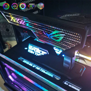 ASUS ROG Herculx XH01 Graphics Card Holder ที่ค้ำการ์ดจอ RGB Aura Sync แข็งแรง ปรับสูงต่ำได้