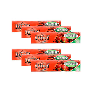 กระดาษโรลแบบมีกลิ่น Juicy Jay Flavoured Papers 6pcs ขนาด King Size 110 mm. กระดาษโรล กระดาษมีกลิ่น (JJ-RP-SET-6)