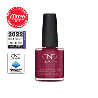 CND VINYLUX สีทาเล็บกึ่งเจล สี Rouge Rite 0.5 oz. (15 ml.) นำเข้าจากอเมริกา