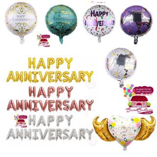 HAPPY ANNIVERSARY (Size 16 นิ้ว ชุด16 ตัวอักษร )